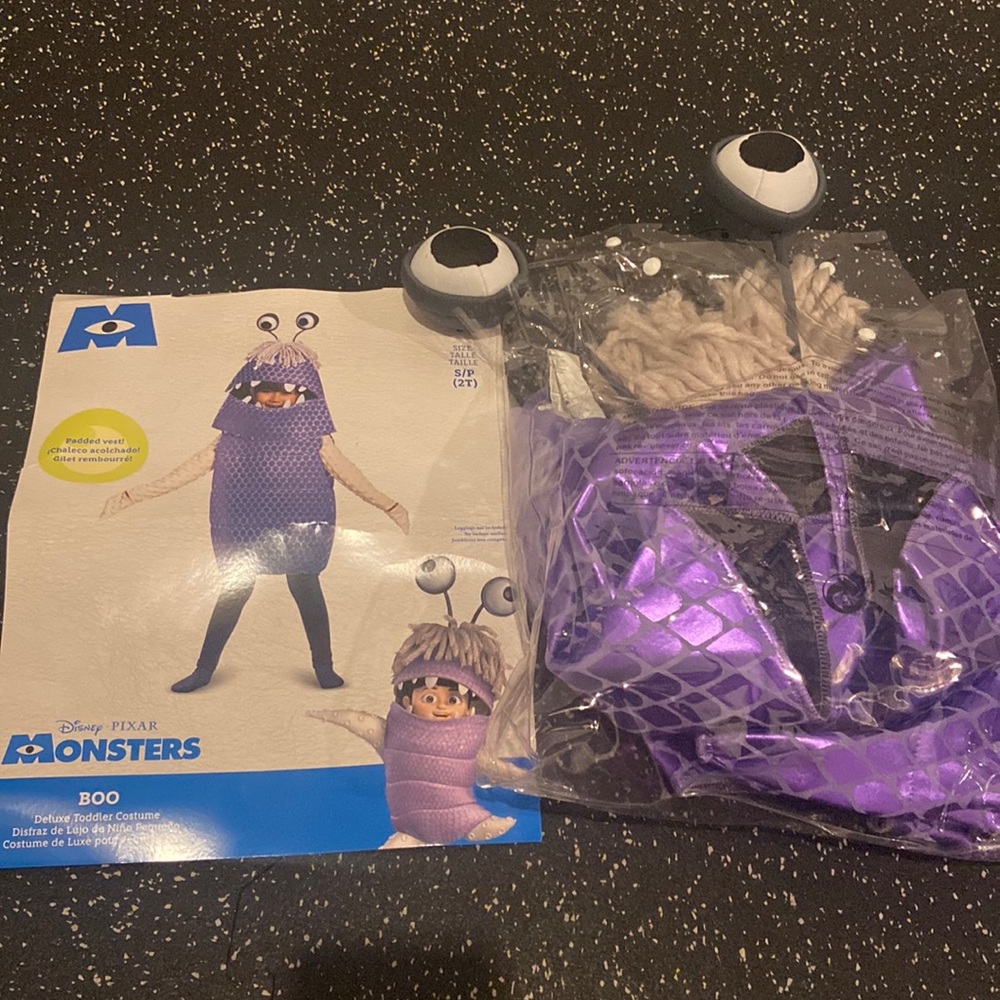 Toddler Boo Costume Monsters Inc